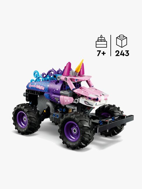 LEGO Technic 42220 Monster Jam™ Sparkle Smash™ vetomoottorilla