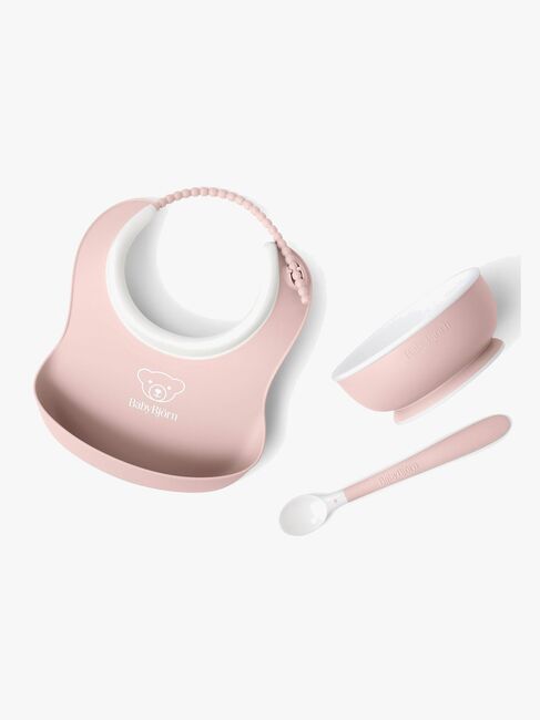 BabyBjörn Kolmiosainen Ruokailusetti, Vaaleanpunainen