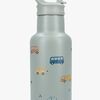 Kidzroom Stainless Steel Juomapullo 350 ml Sweet Cuddles, Vihreä
