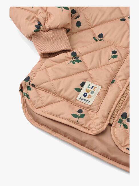 LIEWOOD Zella Kevyttoppapuku, Berry/Pale Tuscany/Embroidery