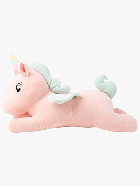 Teddykompaniet Pehmolelu Makaava Yksisarvinen 52 cm, Vaaleanpunainen