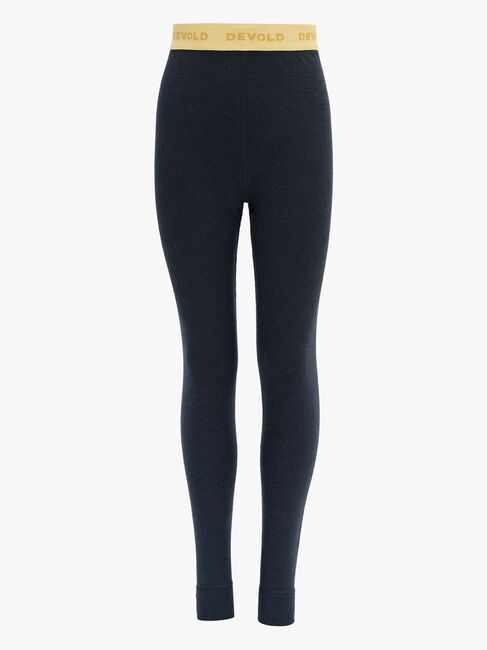 Devold EXPEDITION MERINO SILK LONGS JR Kerrastohousut, Ink