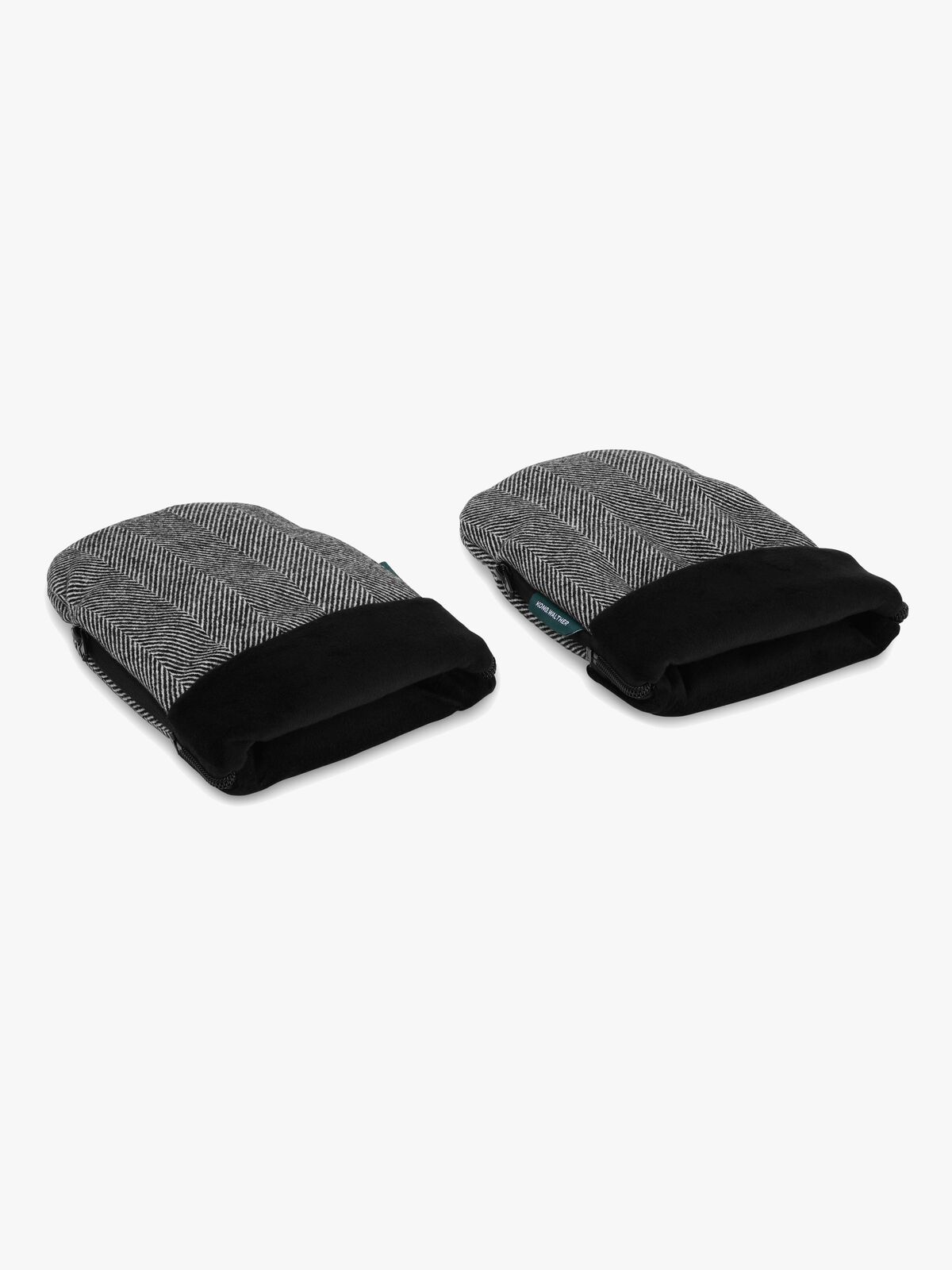 KONG.WALTHER Østerbro Tweed Vaunurukkaset, Black