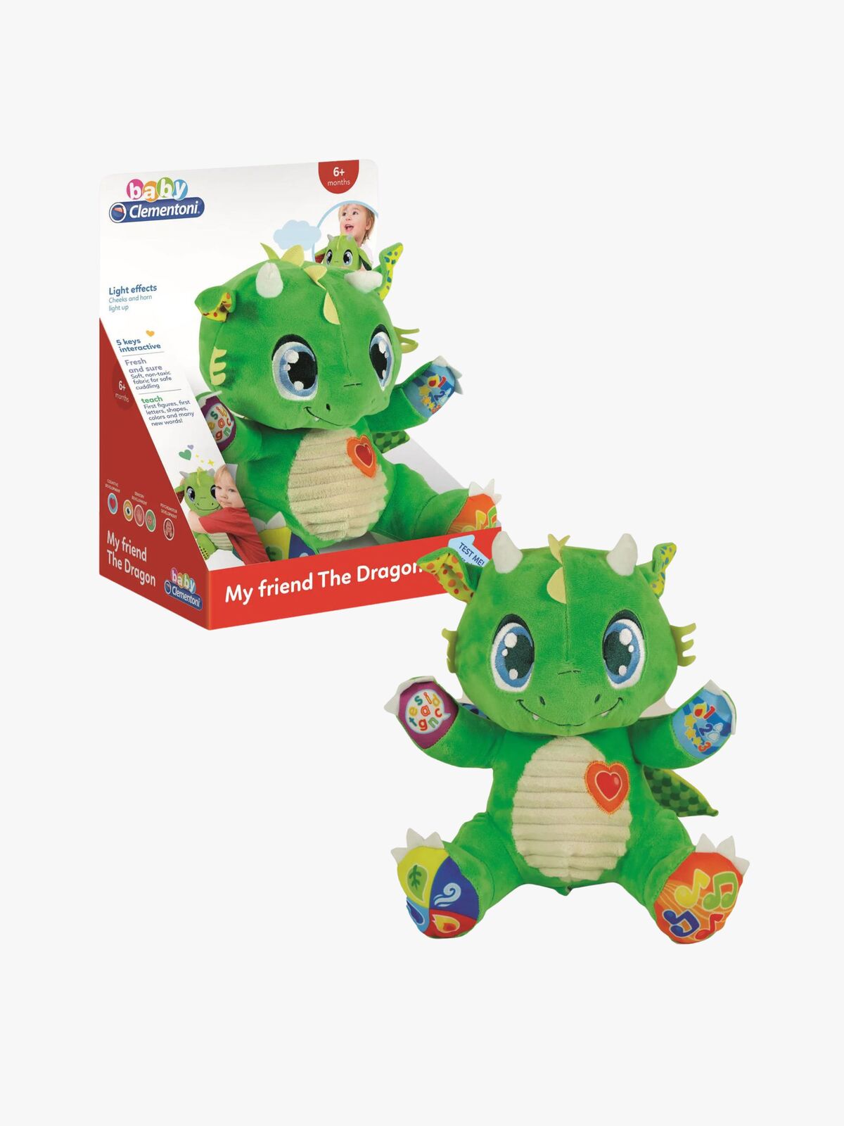 Clementoni  Interaktiivinen Pehmolelu Lohikäärme