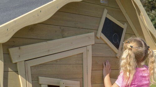 EXIT Crooky Leikkimökki 100, Harmaa/Beige