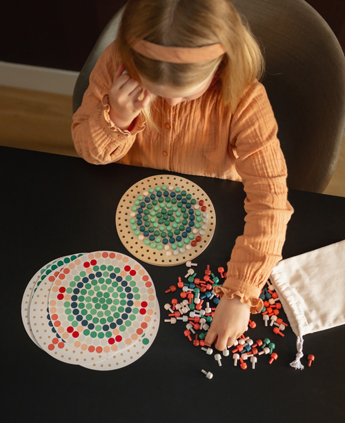 BS Toys Mosaiikkialusta + Nuppihelmet