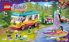 LEGO Friends 41681 Metsäretki Asuntoautolla ja Purjeveneillen