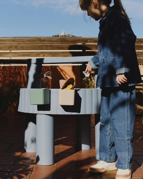 LIEWOOD Sepp Aktiviteettipöytä Vesi & Hiekka, Sininen