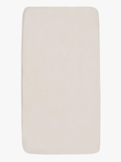 Jollein Muotoonommeltu Aluslakana 2-pack 40x80, Milky Coffee/Ivory