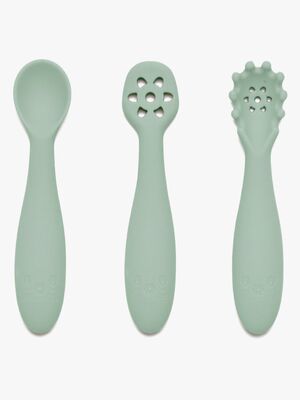 Summerville Harjoittelulusikat Silikoniset, Cameo Green