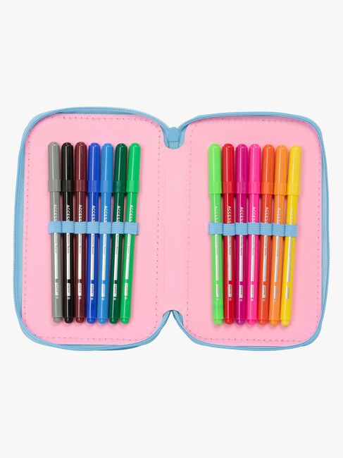 Disney Stitch  Täytetty Kolmilokeroinen Penaali 37 Osaa, Bright