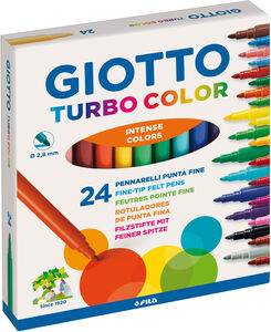 Giotto Turbo Color Tussit 24-pack