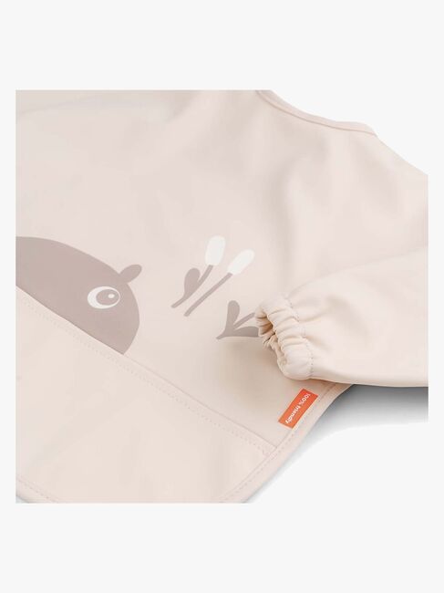 Done By Deer  Pitkähihainen Ruokalappu + Tasku Ozzo, Powder