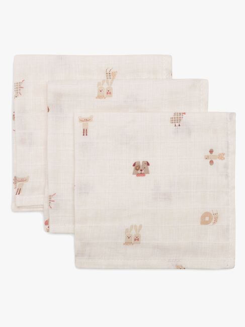 Jollein Pesulaput 3-pack, Animal Friends