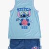 Disney Stitch Toppi & Shortsit Urheilusetti, Sininen
