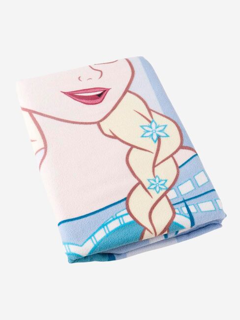 Disney Frozen Rantapyyhe, Vaaleansininen