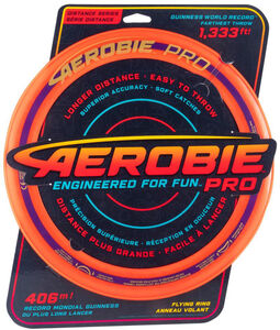 Sunsport AEROBIE Pro Flying Ring Frisbee 33 cm, Oranssi