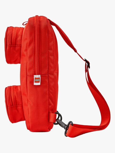 LEGO® Brick 1x2 Sling-laukku, Bright Red