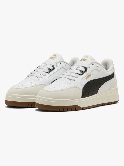Puma Shuffle Downtown Lo OG Jr Lenkkarit, White/Black