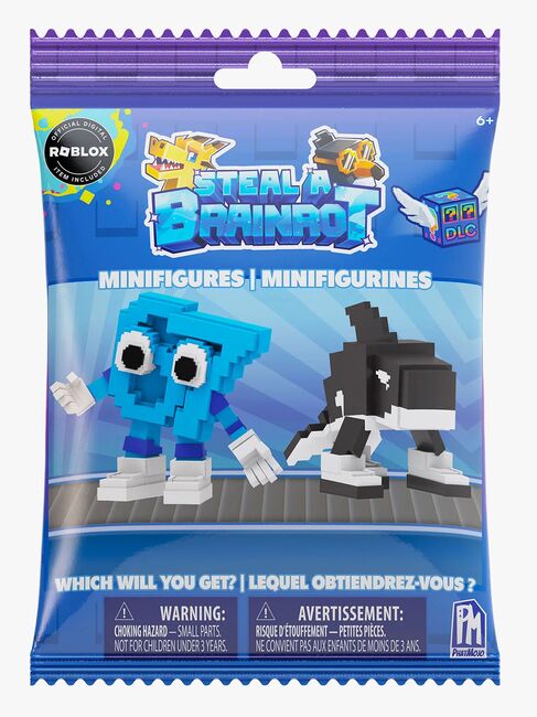 Roblox Steal A Brainrot W1 Keräilyfiguuri Mini 6 cm Lajiteltu