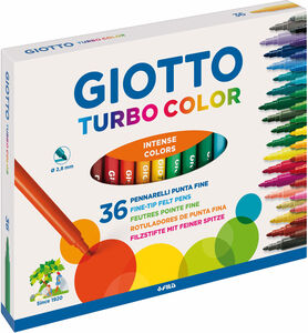 Giotto Turbo Color Tussit 36-pack