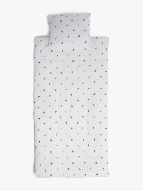 Alice & Fox ADORA Pussilakanasetti Juniorisänky 150x210, Valkoinen