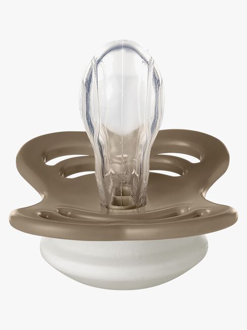 BIBS Supreme Tutti Silikoni Koko 1, Dark Oak Glow