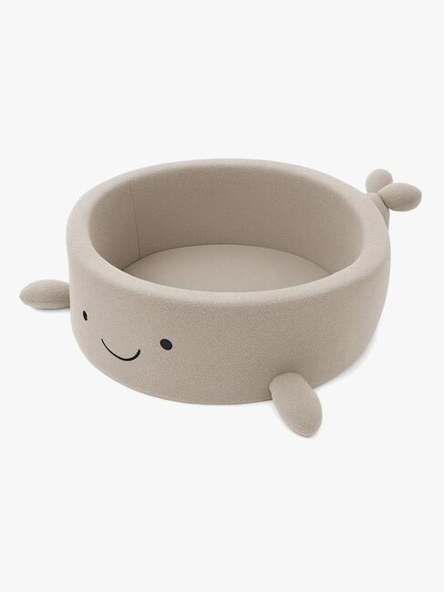 MeowBaby Boucle Whale Pallomeri, Oat Biscuit Beige