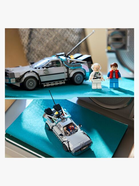 LEGO Speed Champions 77256 Aikakone Paluu tulevaisuuteen ‑elokuvasta