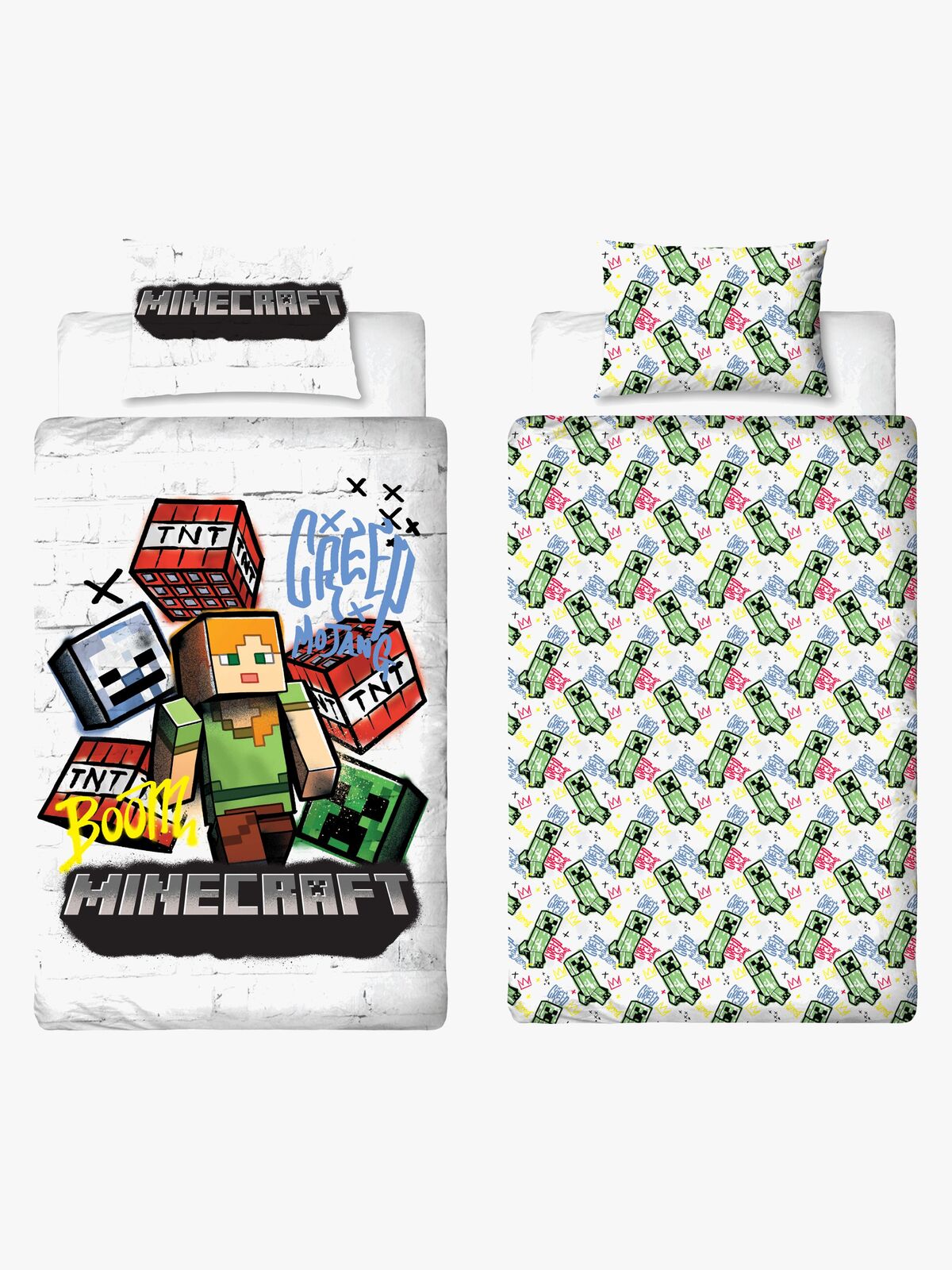 Minecraft Pussilakanasetti 140x200