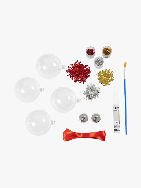 Creativ Company Mini DIY Askartelusetti Joulupallot