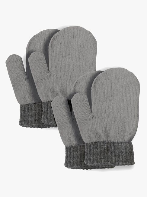 Lindberg Sundsvall Rukkaset Villasekoite 2-pack, Grey/Anth