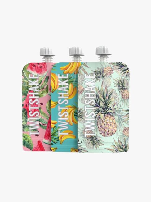 Twistshake Smoothiepussit 220 ml 3-pack