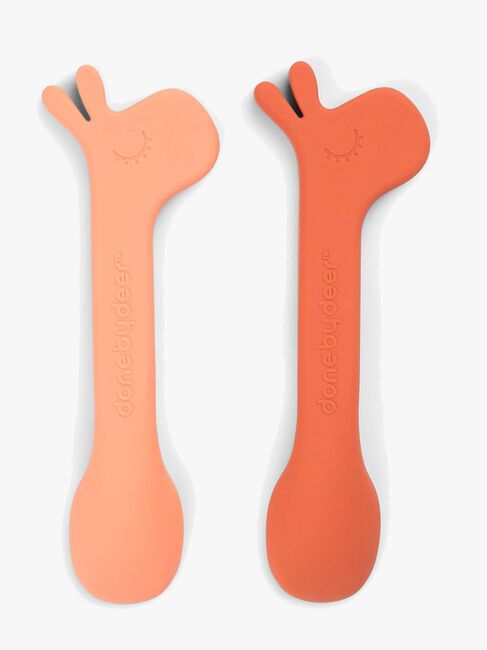 Done By Deer Lalee Lusikat 2-pack, Papaya