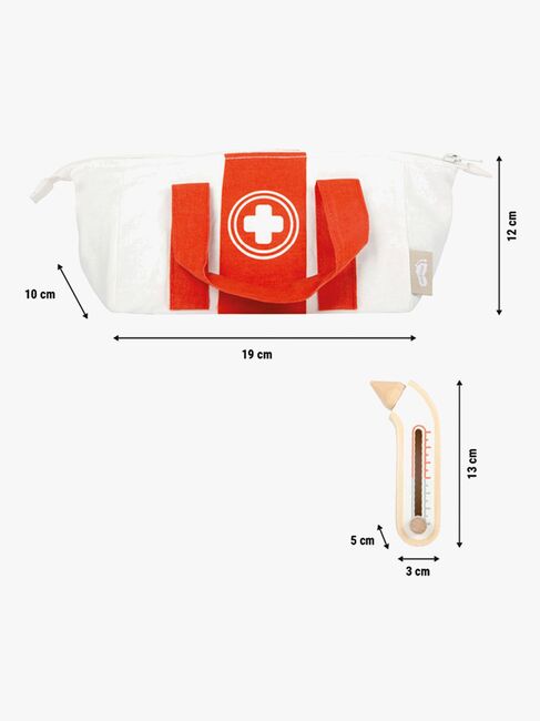 Small Foot Lääkärinlaukku, Punainen