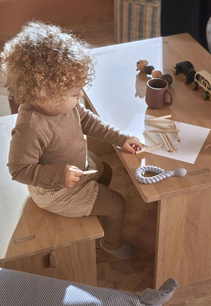 OYOY Mellow Lusikka + Kahva 2-pack, Dusty Blue