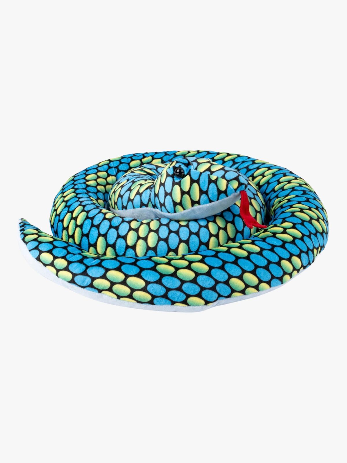 Teddykompaniet Pehmolelu Käärme 200 cm, Sininen