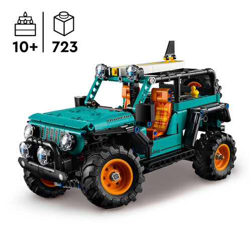 LEGO Technic 42227 Jeep Wrangler Rubicon ‑maasturi