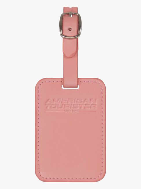 American Tourister Matkalaukun Nimilappu 2-pack, Solar Pink
