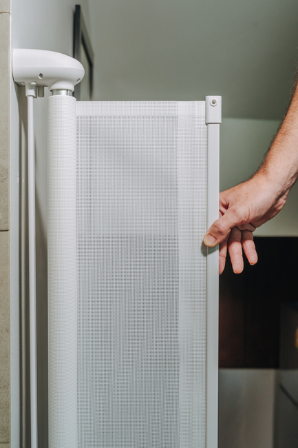 Lascal Kiddy Guard Easy Turvaportti 122 cm, Valkoinen