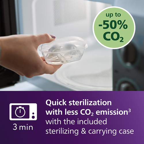 Philips Avent Ultra Air Tutti 0–6 kk 2-pack, Keltainen/Oranssi