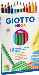 Giotto Mega Värikynät 12-pack