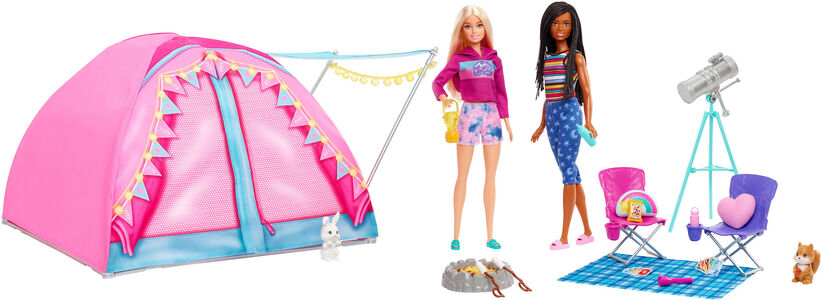 Barbie Let's Go Camping Leikkisetti Teltta