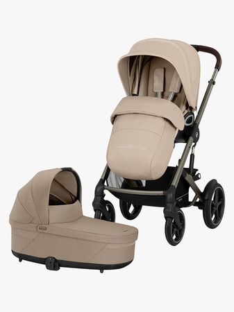 Cybex TALOS S Lux Yhdistelmävaunut, Almond Beige