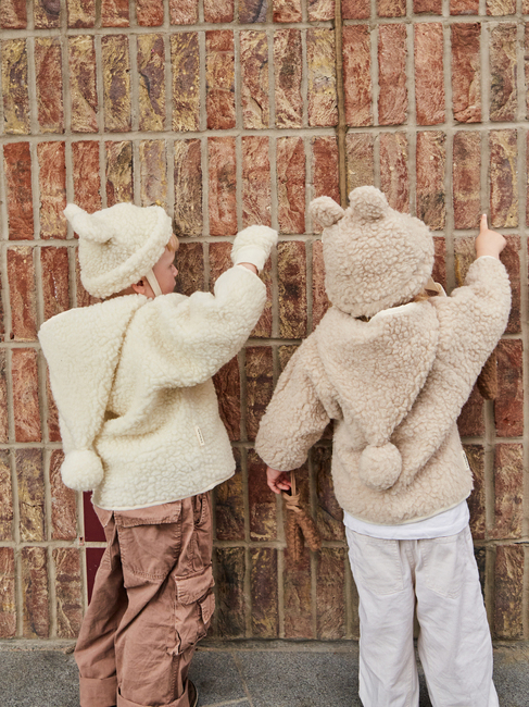 BINIBAMBA Merino Teddy Pipo, Milk