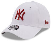 NewEra League Essential 9Forty Lippis, White/red