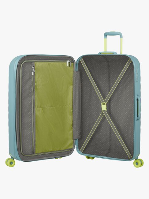 American Tourister Neovibe Spinner Matkalaukku 96-106L, Muted Mint