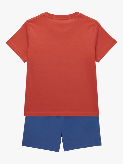 Marvel Spider-Man T-paita + Shortsit Setti, Punainen