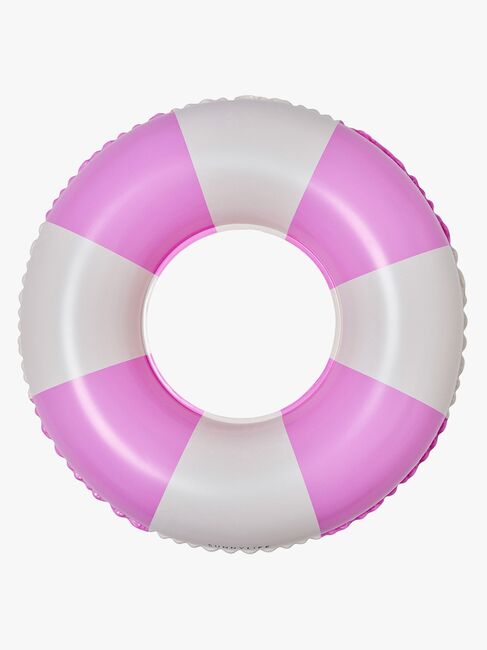 SUNNYLiFE Mini Uimarengas, Pool Party Magenta Stripe