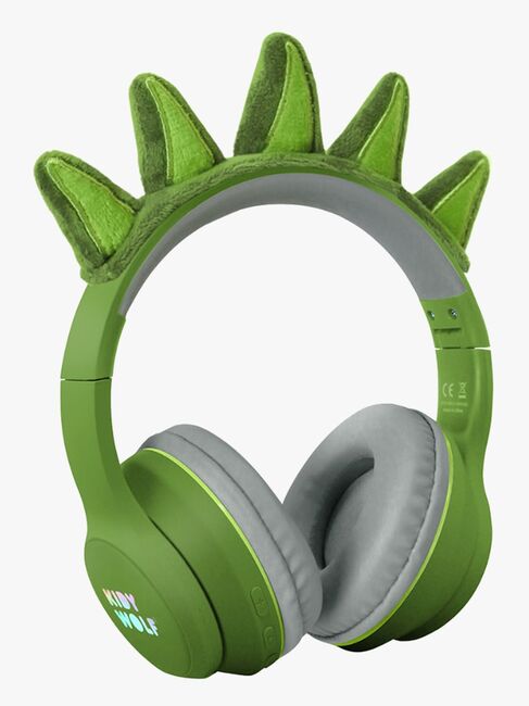 Kidywolf KIDYEARS Mikrofonikuulokkeet Bluetooth + Magneettikorvat, Dinosaurukset